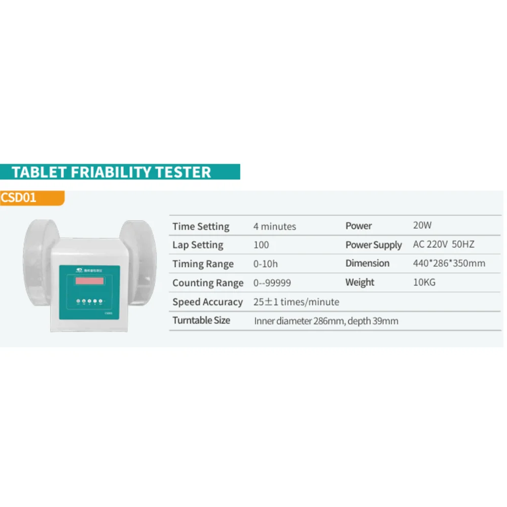 TABLET FRIABILITY TESTER (Fragility detector) - Image 2